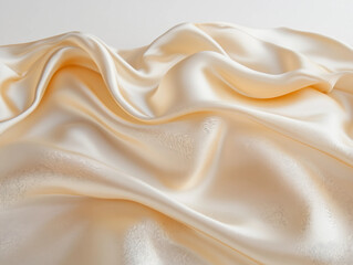 Fototapeta premium A white fabric with a pattern of dots and lines