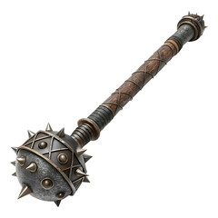 Mace in isolate white background