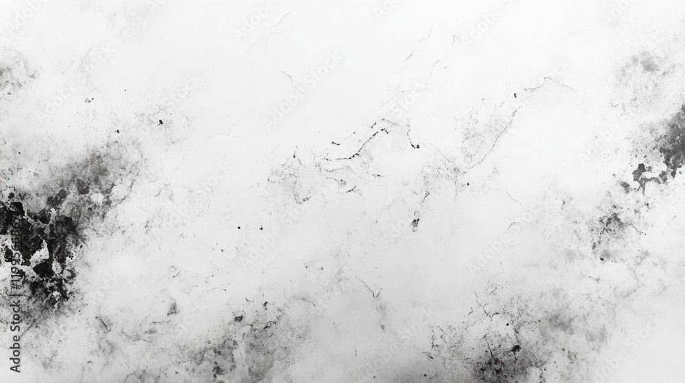 Poster textured background with subtle marble patterns in shades of white and gray