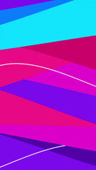 Minimal Neon Trendy Abstract Background Futuristic Gradient Shapes Design