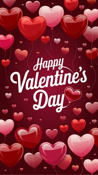 Stylish Valentine's Day Vector Background