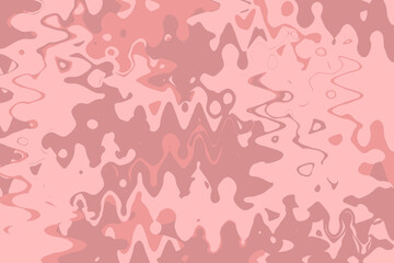 Pink brown doodle abstract background. Illustration for banner, poster, card