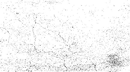 Dark design background surface. Gray printing element. Abstract texture with grain and stain. Splashes of paint, 