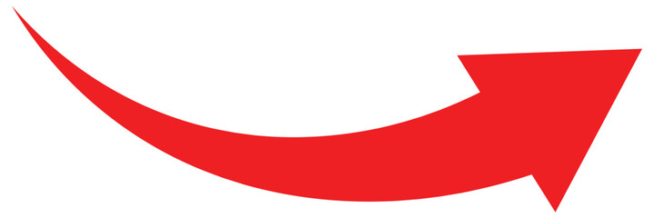 Red curved arrow icon