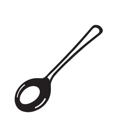 Vector Spoon Graphic for Cooking or Dining Concepts