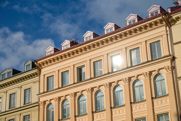 Altbau, Sveavägen, Norrmalm, Stockholm, Schweden