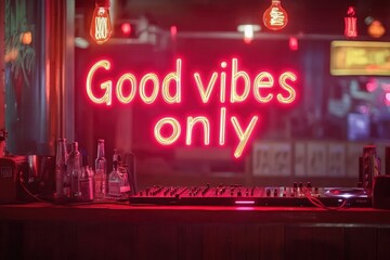 DJ Setting the Positive Ambiance at a Nightclub