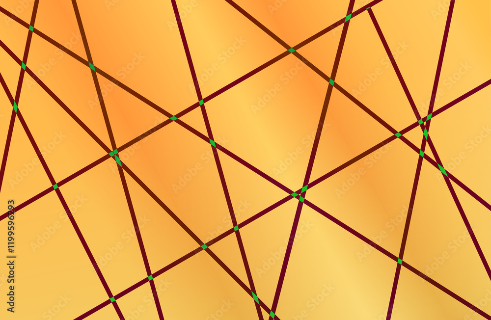 Fototapete abstract gradient background with lines and circles, perfect for creating vibrant abstract 3d wallpa
