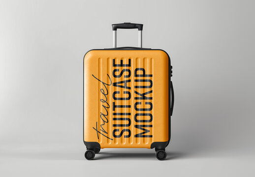 Suitcase Mockup: Perfect for Travel, Luggage, and Carry-On Bag Designs Generated with AI