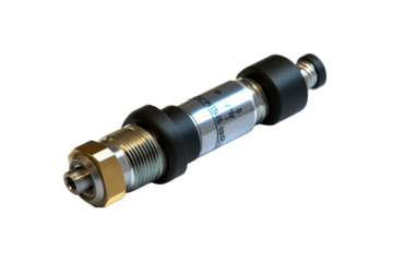 Diesel fuel injector showing metal and rubber components for precise engine performance in automotive applications