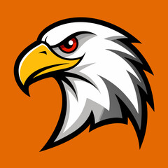 bald eagle head mascot