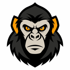 gorilla head mascot