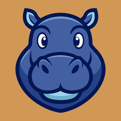 hippopotamus mascot