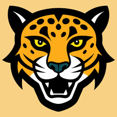jaguar head vector mascot