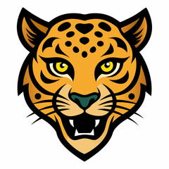 leopard head mascot