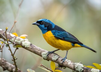 Obraz premium yellow headed woodpecker