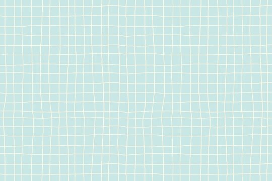 Aesthetic grid pattern background, line in blue