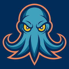 octopus head mascot