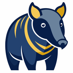 tapir vector art