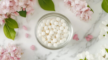 Boric acid suppository pills