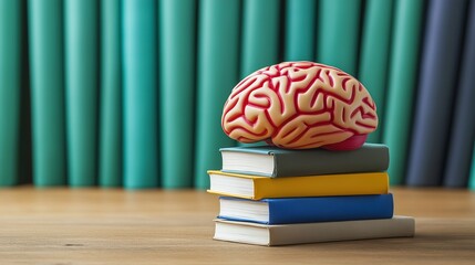 bright knowledge brain concept 