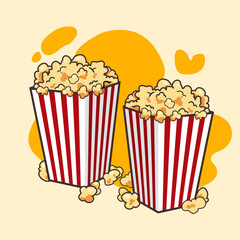 popcorn vector