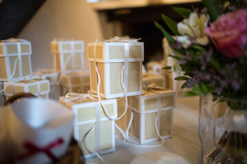 Bomboniere per ricevimento religioso