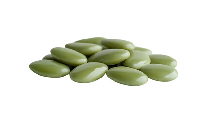 Raw Dried Green Broad Beans