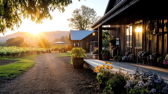 Organic pumpkin patch with hayrides and seasonal events, doubling as an agritourism destination