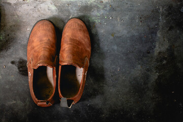 classic men's leather shoes