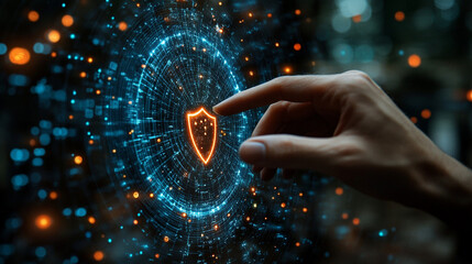 cybersecurity digital shield
