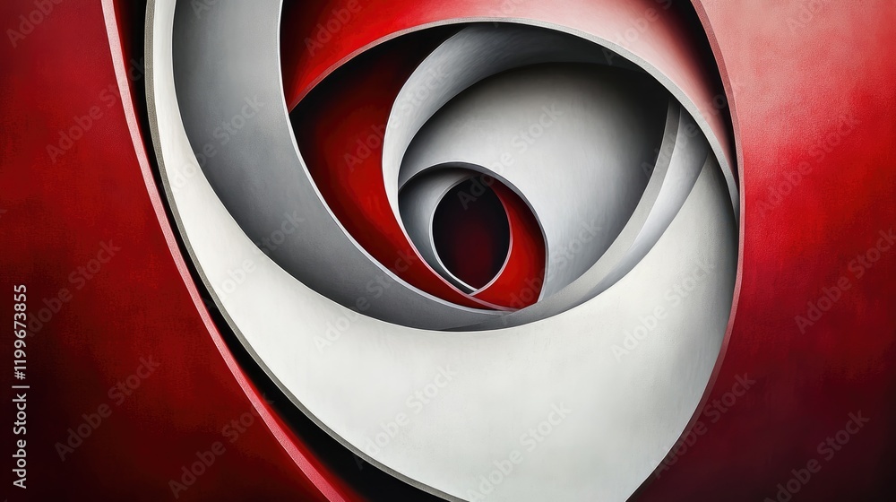 Poster abstract background with minimal shapes and sleek lines, ideal for a contemporary style.