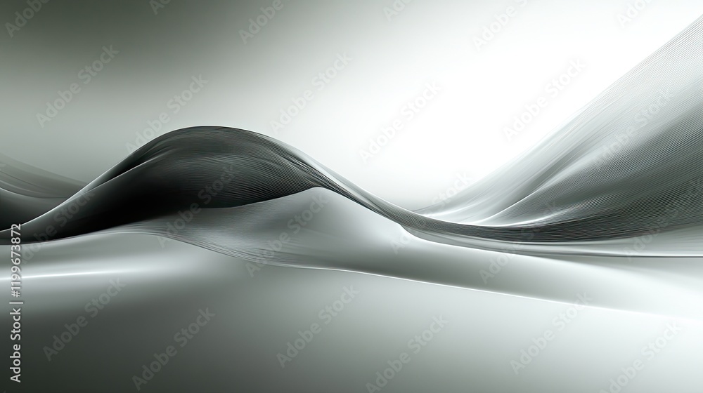 Poster abstract background with minimal shapes and sleek lines, ideal for a contemporary style.