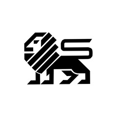 Lion vektor ilustration 