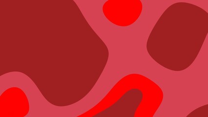 red abstract background shape pattern design hd copy space digital rendering  celebration seamless loop animation