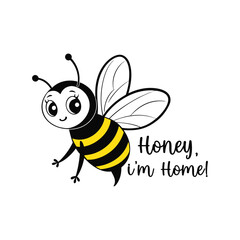 Bee Lovers Quote Vector Art T-shirt
