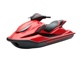 Electric Propulsion Ski on White Background with 3D Isolated View