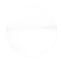 PNG Abstract distorted circular sticker on transparent background