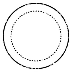 PNG Minimalist dotted circular frame illustration, transparent background
