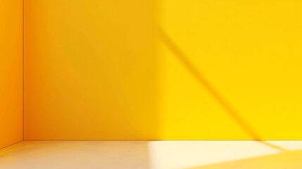 Yellow Background with elements | Studio Backdrops