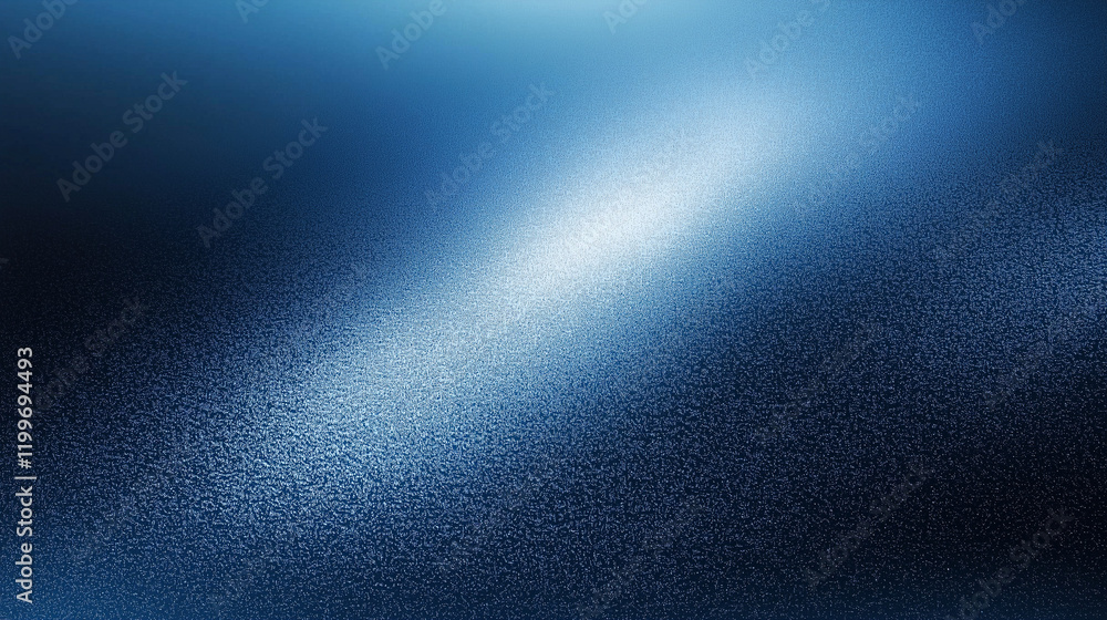 Poster abstract blue denim texture background with spotlight and shadow, featuring a dark gradient effect. 