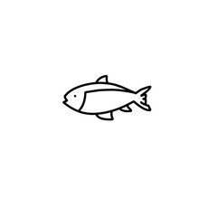 Fish Line Icon