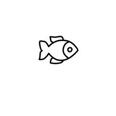 Fish Line Icon