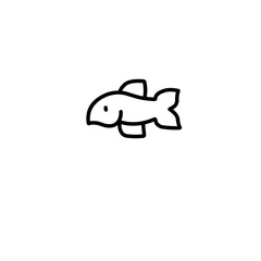 Fish Line Icon