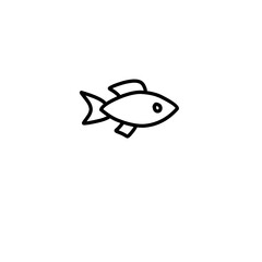 Fish Line Icon