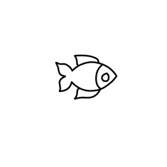 Fish Line Icon