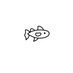 Fish Line Icon
