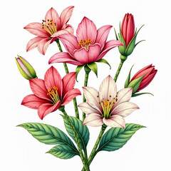 Obraz premium bouquet of lilies