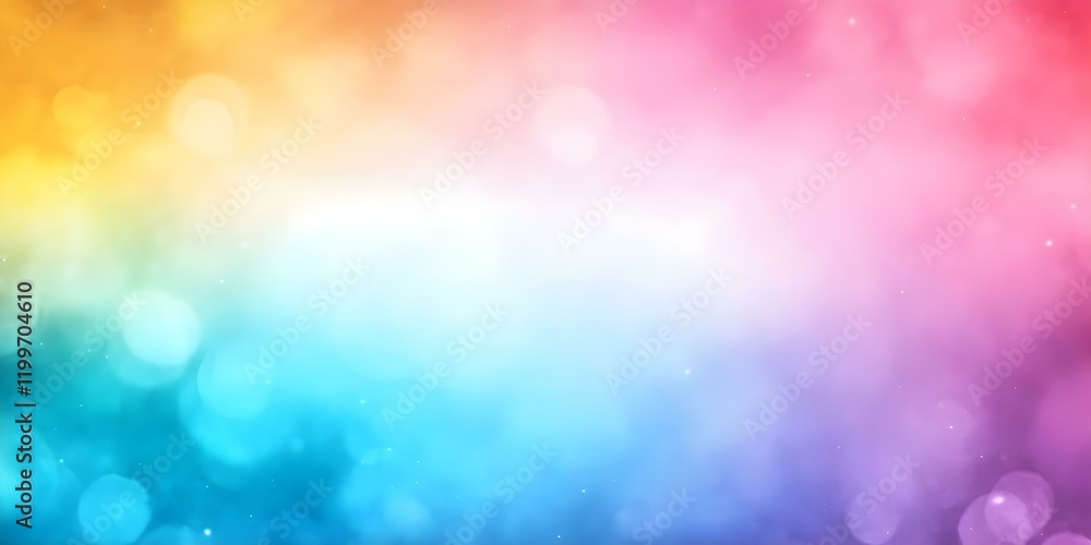 Aufkleber a vibrant abstract background with a gradient of colors transitioning from warm hues to cool blues a