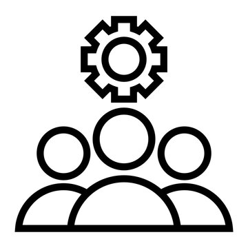 workgroup vector icon